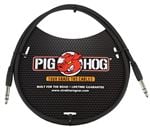 Pig Hog PTRS03 1/4 inch TRS Cable Front View